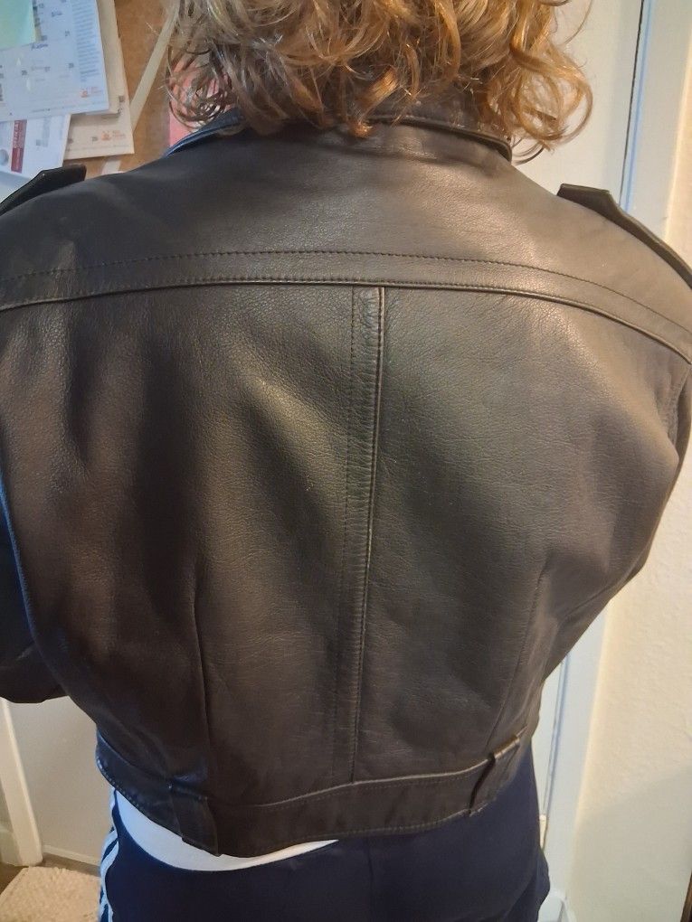 Womens Leather Coat