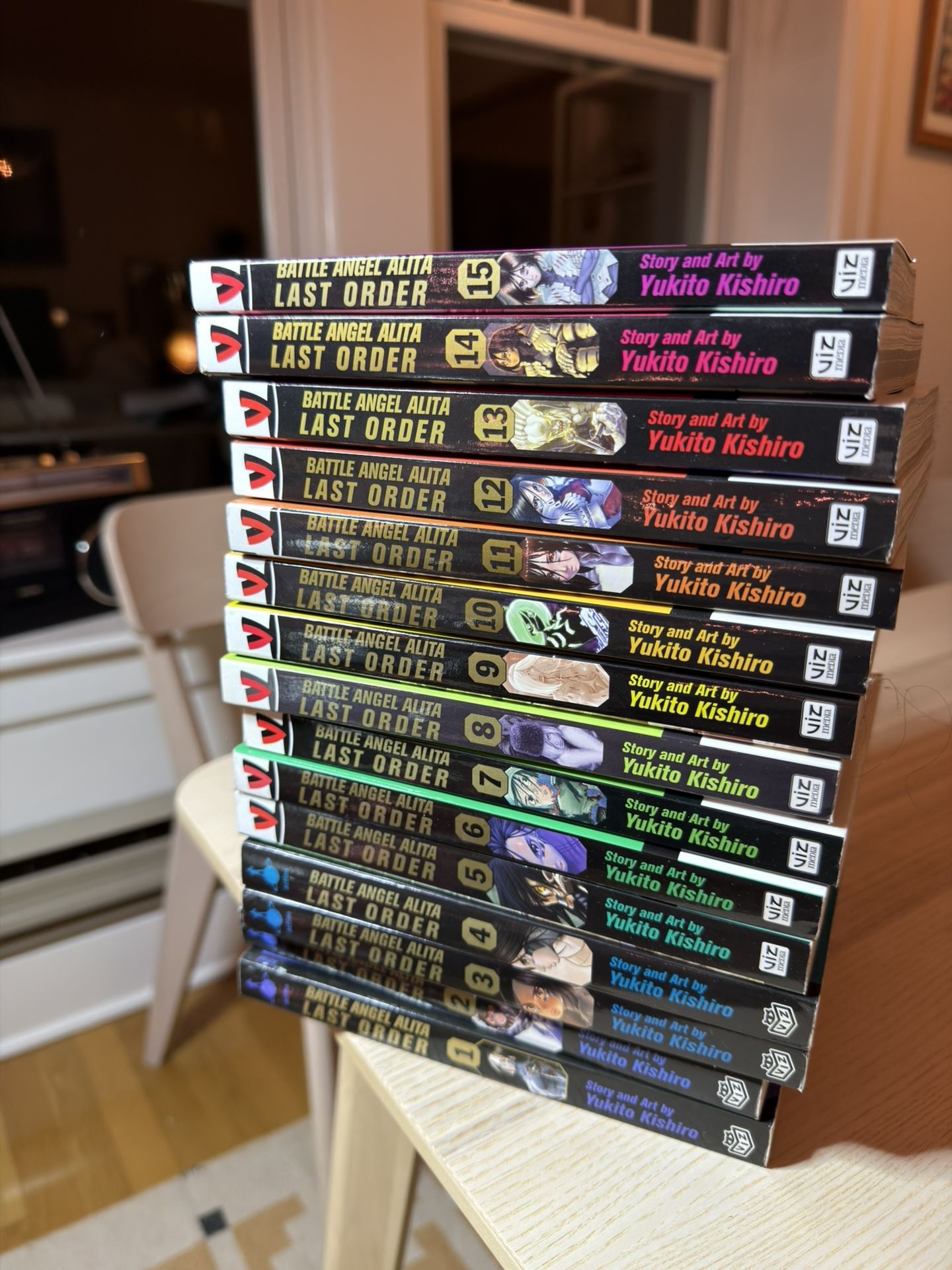 Battle Angel Alita New Order , Vol 1-15