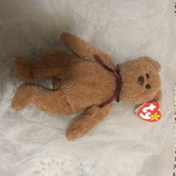 Very Rare Curly Beanie Baby