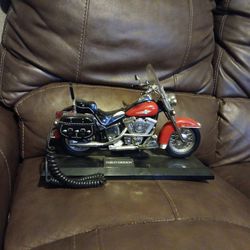 Vintage Harley Davidson Motorcycle Telephone 1994 Edition
