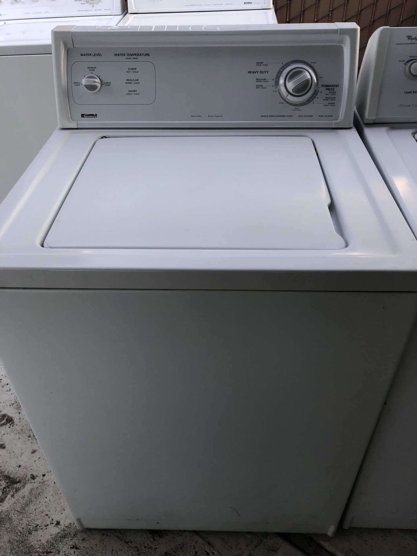 Kenmore Washer