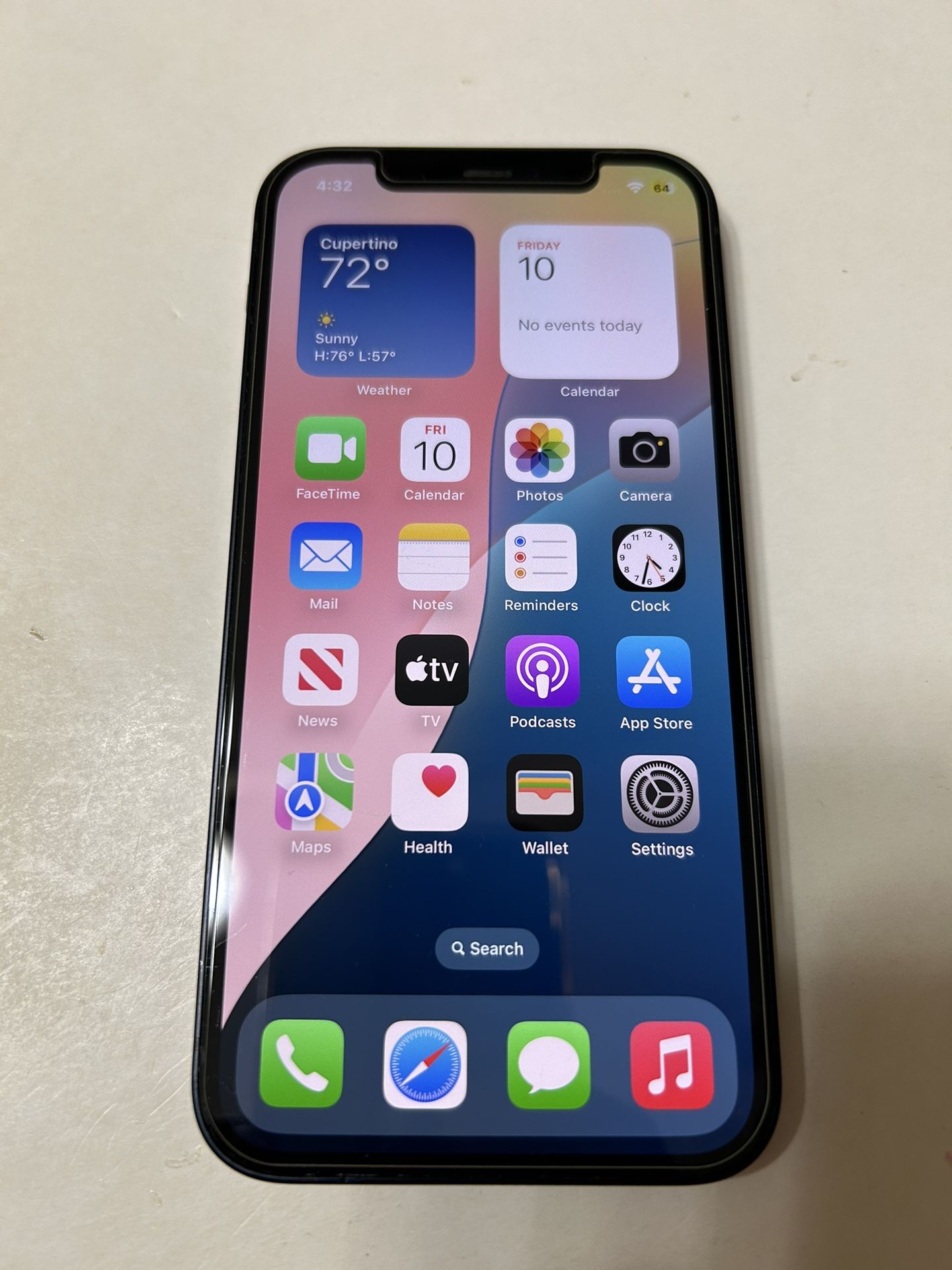 iPhone 12 64GB Unlocked - π―% π Health!