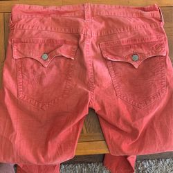 True religion Red jeans