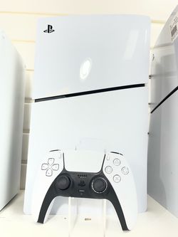 Sony PlayStation 5 Slim Digital Edition Console – White with DualSense Controller