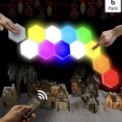 Viral Colorful hexagon touch lights