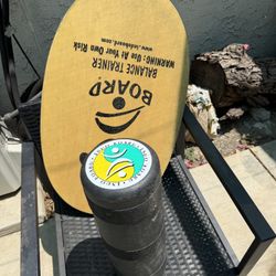 Indo Board Balance Trainer with Roller – $70