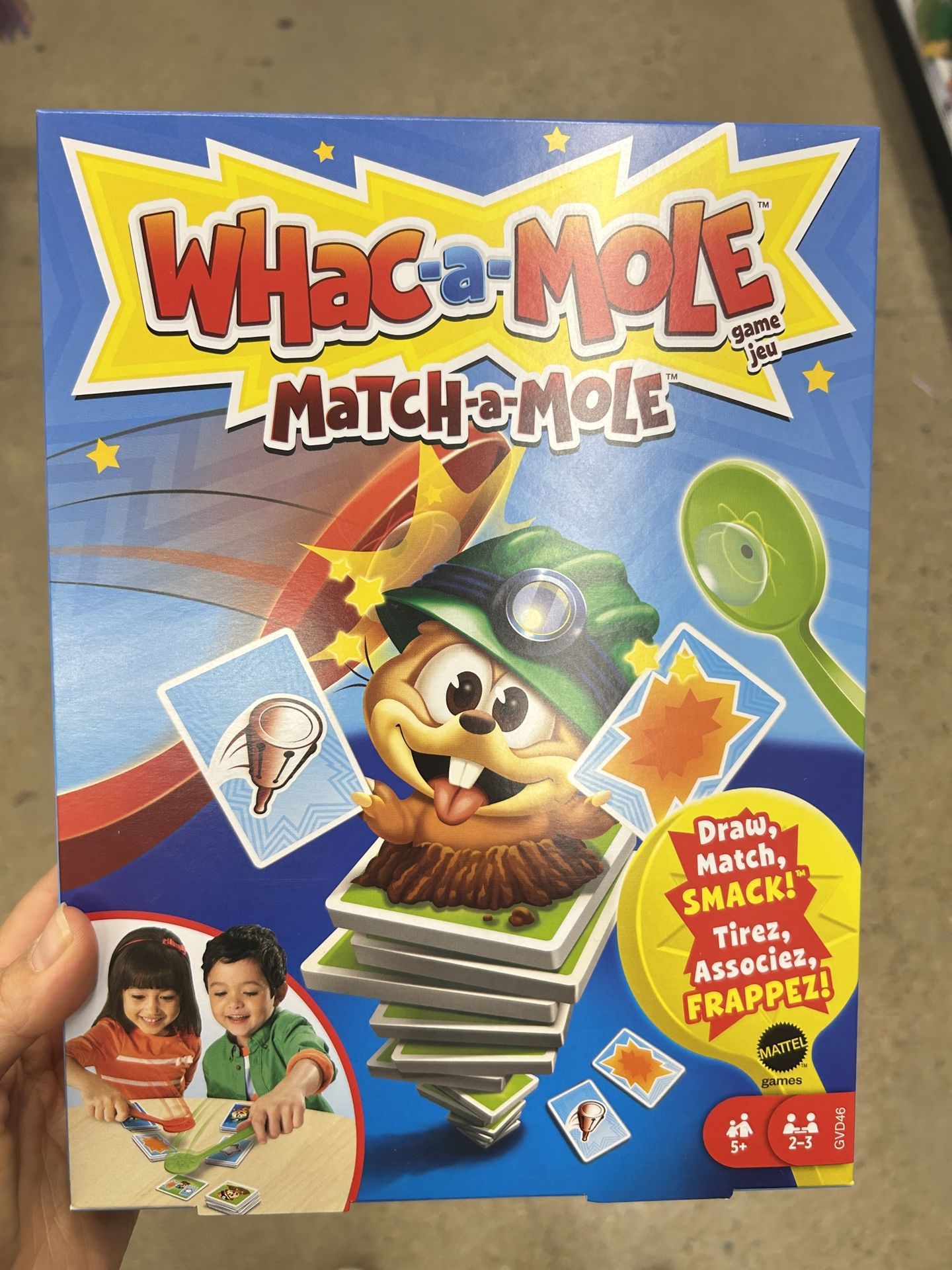 NWT Whack-a-Mole Match-a-Mole Game