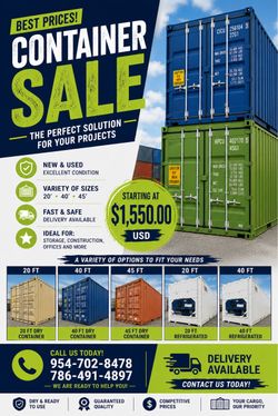 Containers for Sale