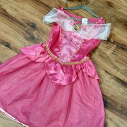 Aurora Classic Disney Princess Girls Costume Sz 4-6