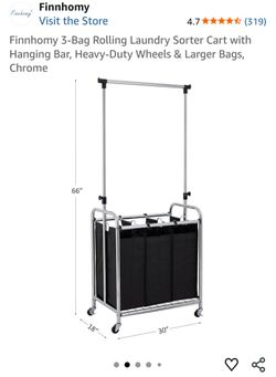 Laundry Bag Cart