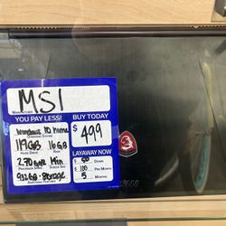 Msi Laptop