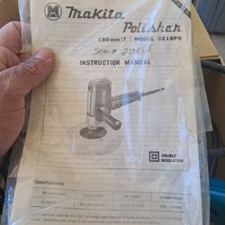 MaKITA POLISHER 