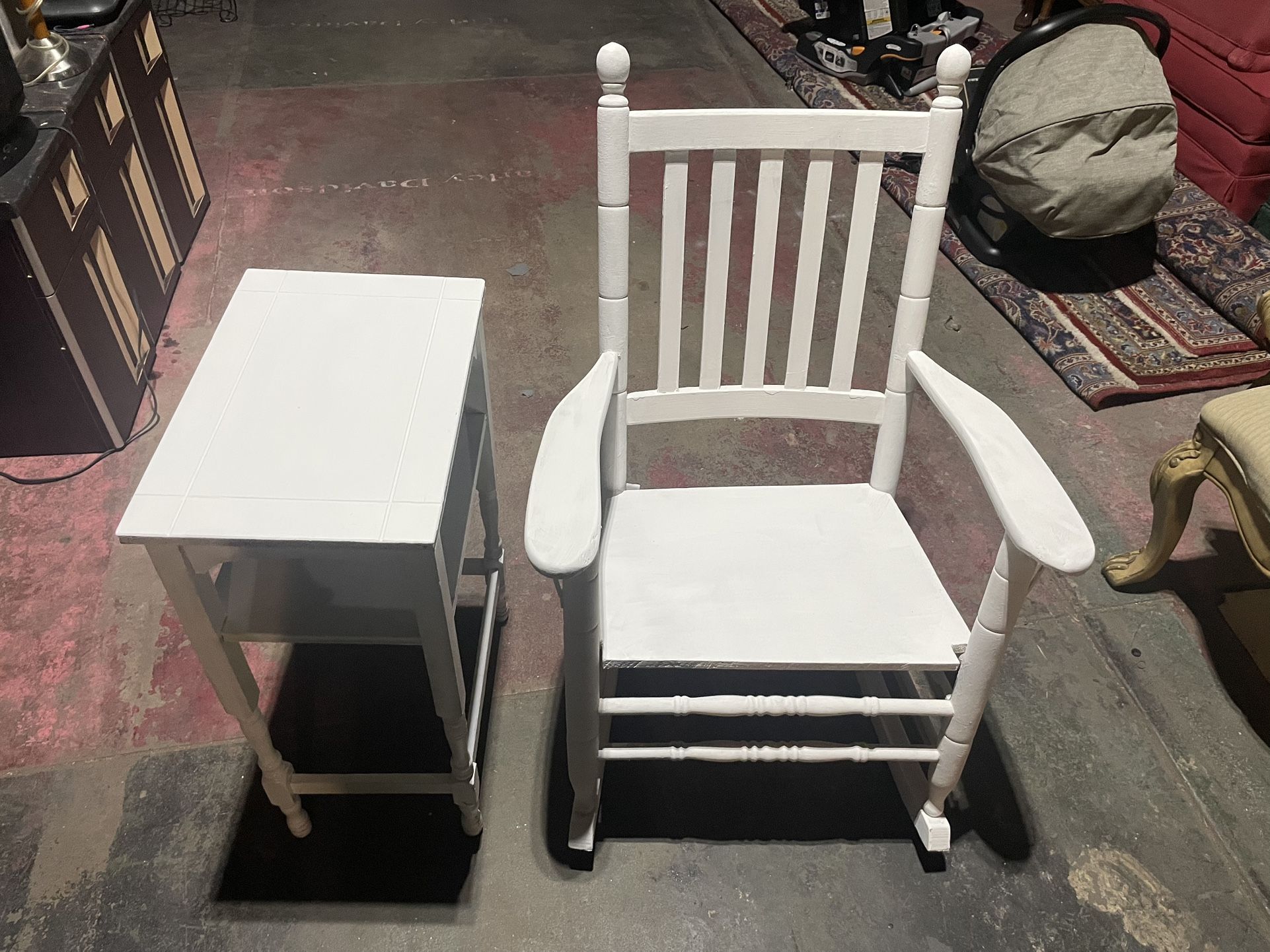 Rocker And End table