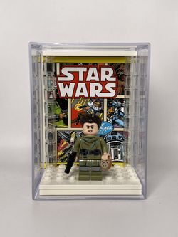 Collectible Force Pack Minifigure Display Case For Lego Star Wars Endor Leia