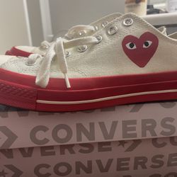 COMME DES GARÇONS PLAY X CHUCK 70 LOW 'PRISTINE RED'