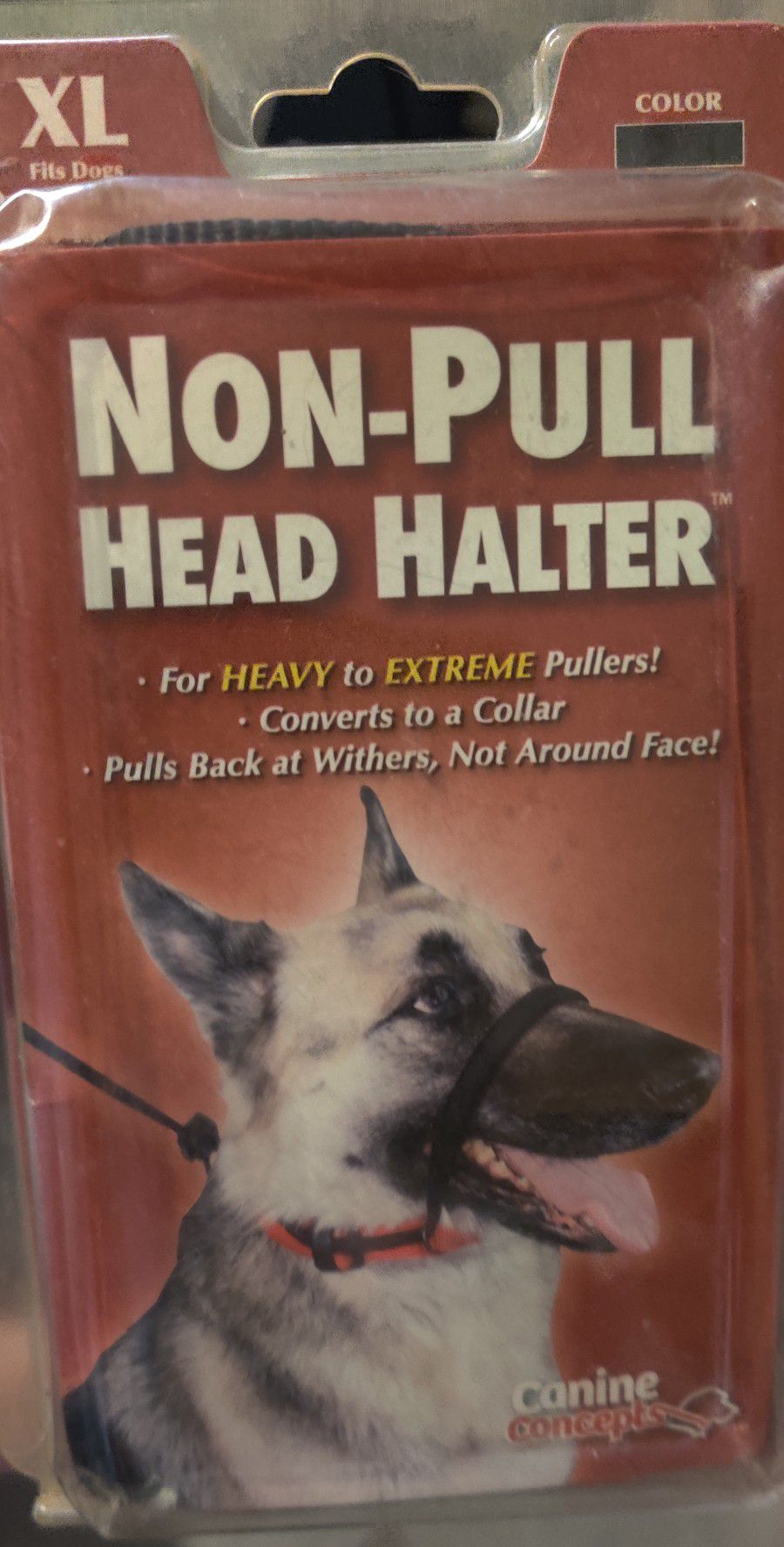 New. Dog Head Halter. Size XL
