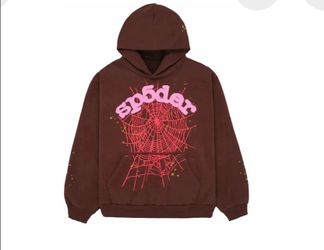 Brown spider hoodie