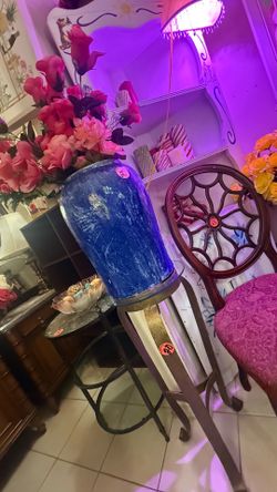 Metal table w/ glass  $20