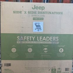 New! Jeep Destinations Double Stroller