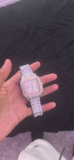 Cartier moissannite watch