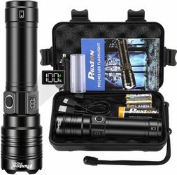 new Rechargeable Flashlights 1000000 High Lumens Long Range 3280 FT, Super Bright USB C LED Flashlight Long Lasting 15 Hours, Powerful Multifunctional