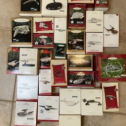 Star Trek Christmas Ornaments (Includes Original RARE 1991 Ornament!)