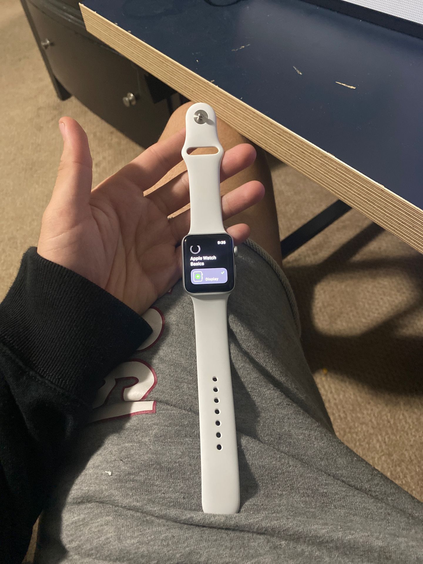 Brand new series 3 Apple Watch with charger no box