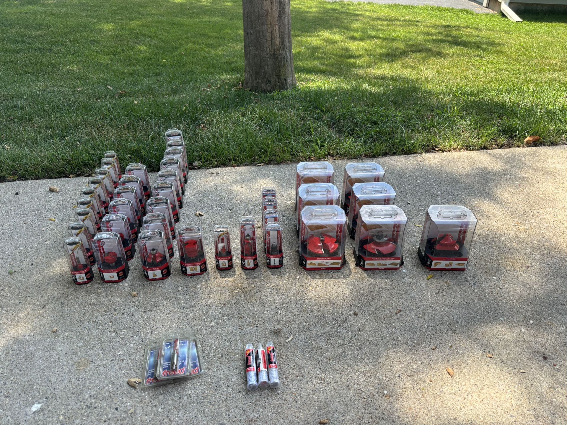 Freud Router Bit Lot