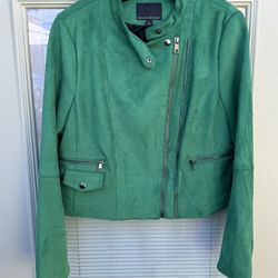 NWOT Banana Republic Faux Suede Motor Jacket