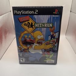 The Simpsons: Hit & Run (Black Label PlayStation 2 PS2) Complete  - Authentic