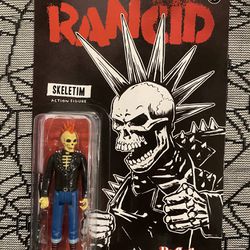 Limited Edition Punk Rancid Skeletim Action Figure 