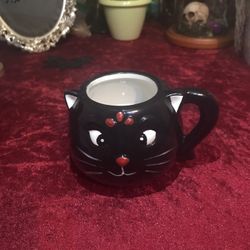 Small Halloween Cat Coffee Mug