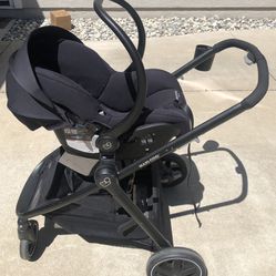 Maxi Cosi Stroller, Baby Car Seat, and Bassinett