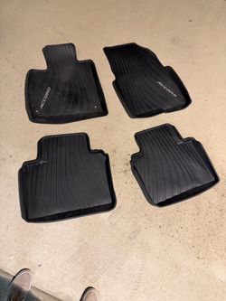 Honda Accord All-Weather Rubber Floor Mats Set