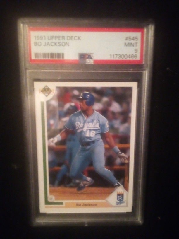 Upper Deck BO Jackson 1991 Mint 9