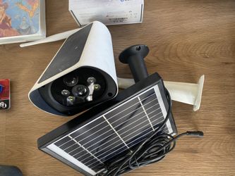 Solar Powered Security Camera Wireless With Nightvisiom