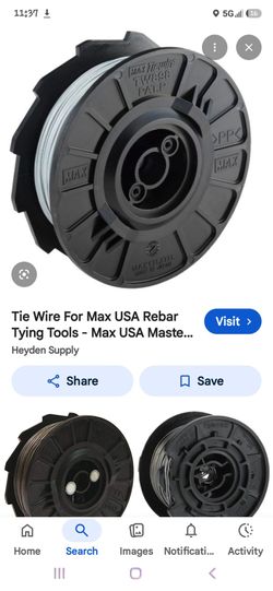Tiewire for rebar