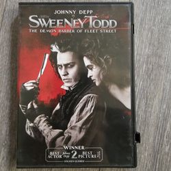 #Sweeny Todd #Les Miserables #Musical #DVDS 
