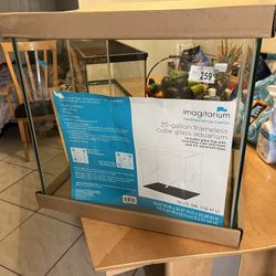 Frameless Cube Aquarium Tank 