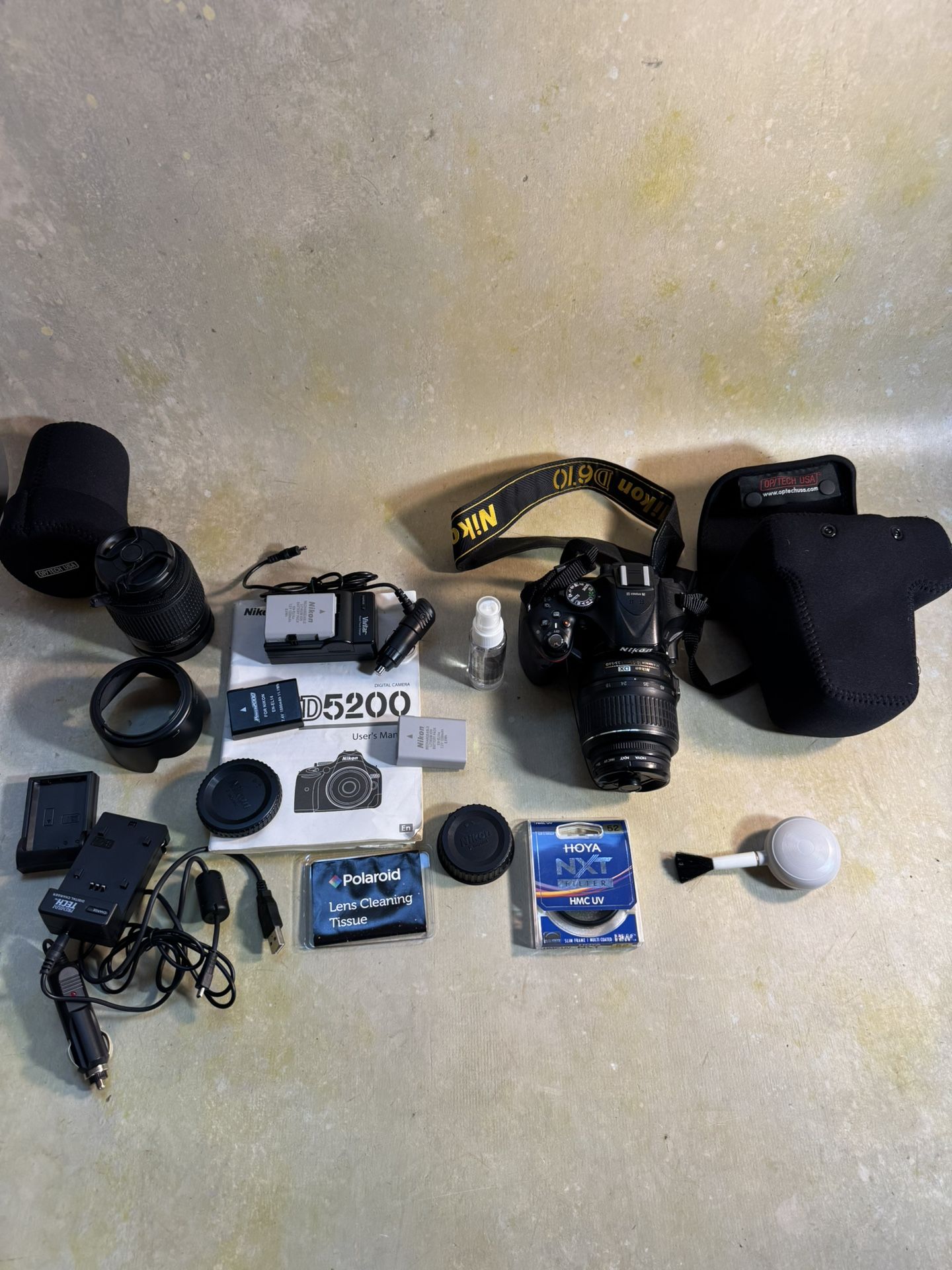 Nikon D5200 Camera With Lenses And Accessories