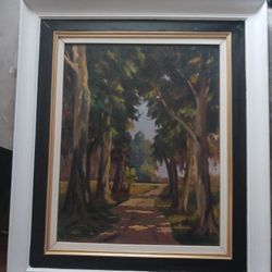 PAINTING Oil Original Vintage 