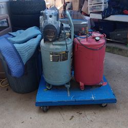 Two Air Compressors 