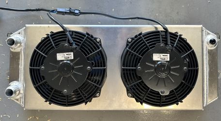 Speedfactory Racing Aluminum Tucked Radiator