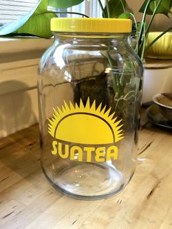 Large Vintage Sun Tea Jar 