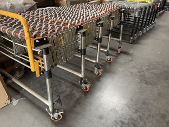Expandable Flexible Gravity Roller Conveyor – Heavy Duty(3 Available)