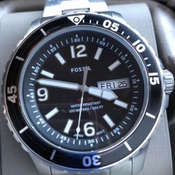 AUTHENTIC FOSSIL WATCH FOR MEN