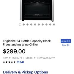 Frigdaire 24-Bottle Capacity Wine 