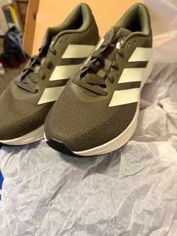 Adidas Olive Green Running Sneakers size 11