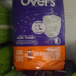 Bed pads and toddler pull ups