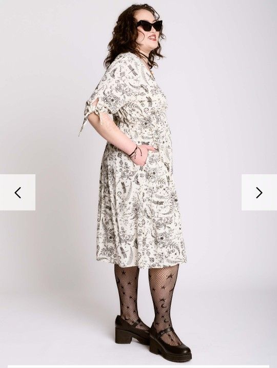 Ivory Victorian Dress